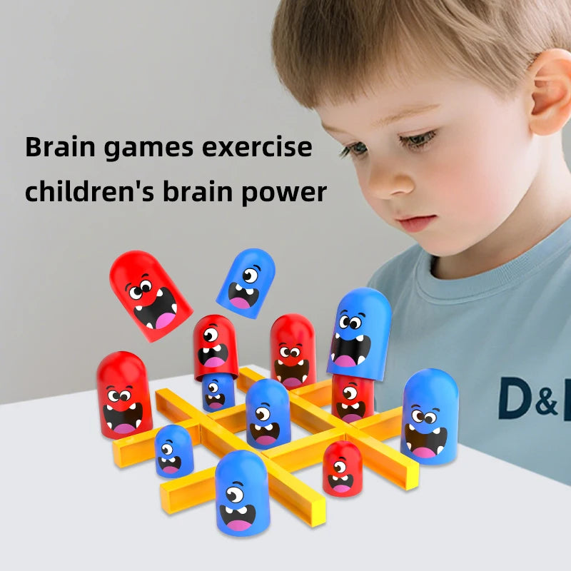 Nuovi Giochi da Tavolo Divertenti 2026: Tris Intelligente, Scacchi Interattivi Grande vs Piccolo, Giochi di Società Multigiocatore, Giocattoli per Feste