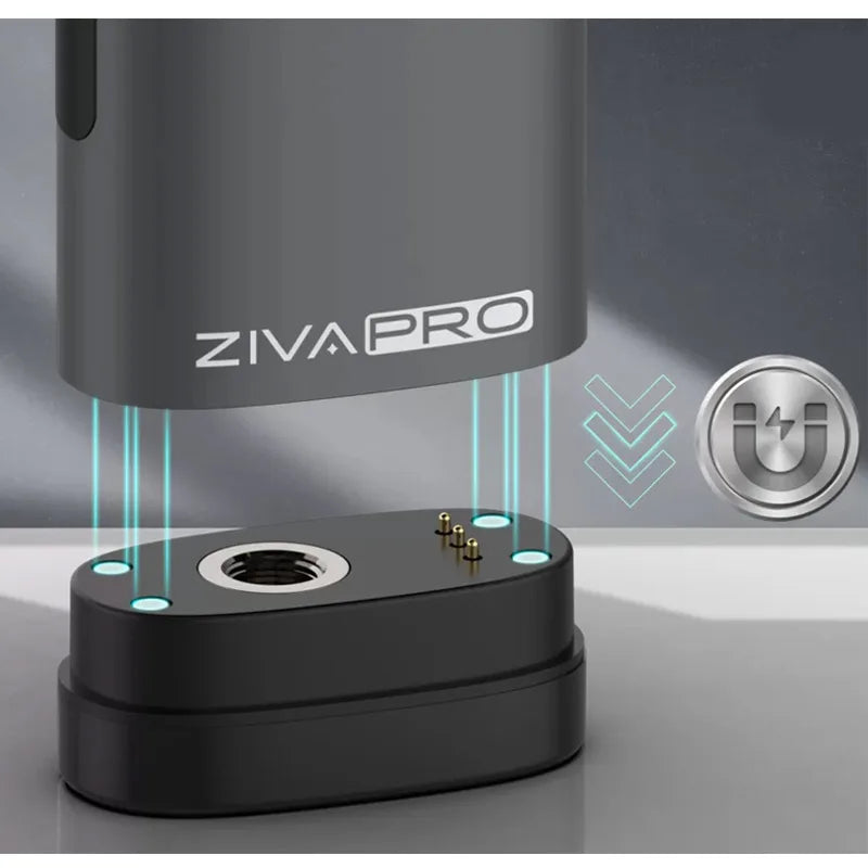 1-5pcs Yocan Ziva Pro Vape Mod 510 Batteria Per 510 Vape Cartuccia 650mAh Schermo OLED 1.8V-4.2V Vape Pen Sigaretta Elettronica
