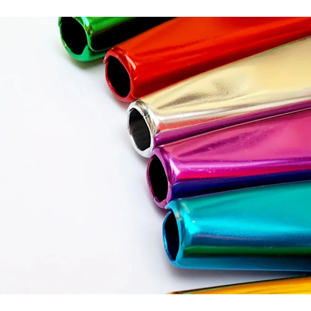 Metallo leggero in lega di alluminio Kazoo dal design semplice per strumenti di chitarra Strumenti per amanti della musica Strumenti per strumenti musicali