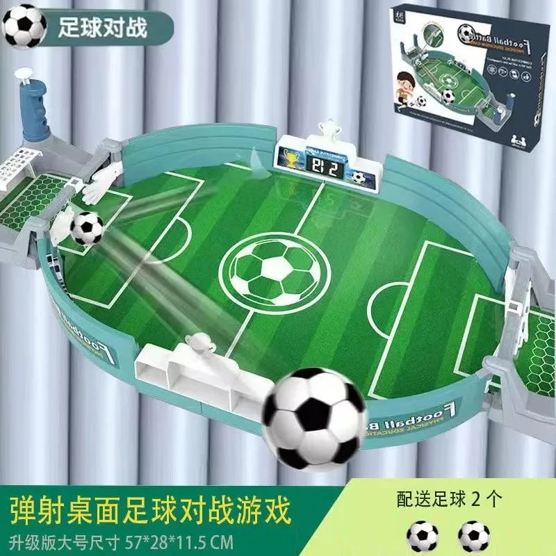 Tavolo da calcio caldo per feste in famiglia Gioco da tavolo da calcio Giocattoli da calcio interattivi da tavolo Bambini Ragazzi Sport Gioco portatile all'aperto Regalo