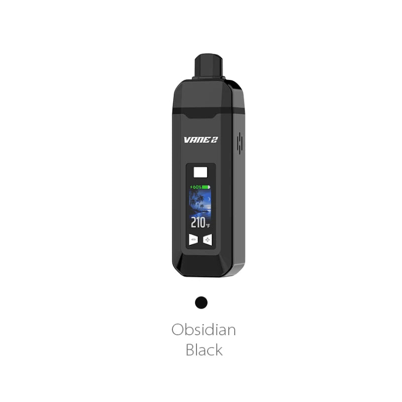 Vaporizzatore per erbe secche originale Yocan Vane 2 Batteria ricaricabile da 1200 mAh Camera in ceramica con display LCD a colori Kit per sigaretta elettronica