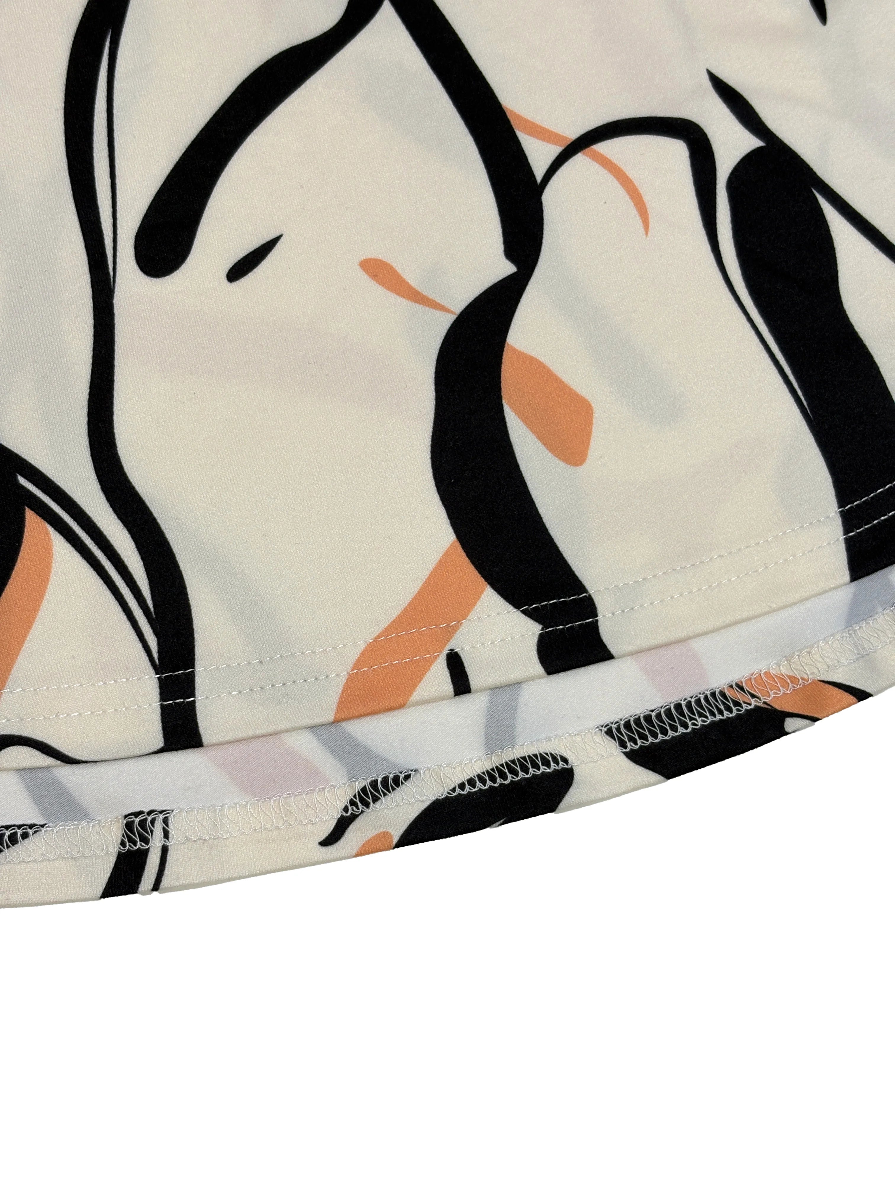 Abito estivo da donna con cinturino spaghetti con cintura e spacco laterale - Abito fluido casual senza maniche