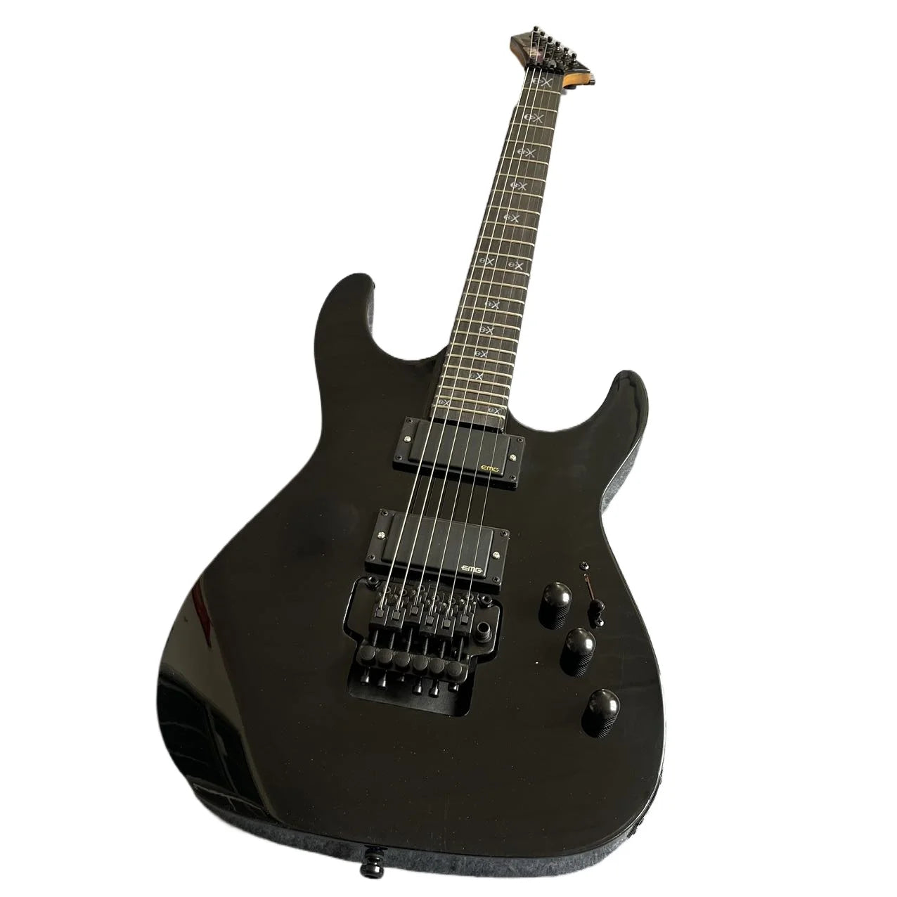 Chitarra Elettrica Versatile, Sistema Vibrato Migliorato, Sistema di Pickup Attivi, Consegna Rapida