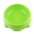 Dog Bowls for Food and Water Pet Dish with Non-Slip Base Cute Candy Color Plastic Feeder for Puppy Cat Slow Eat Bowls Easy Clean