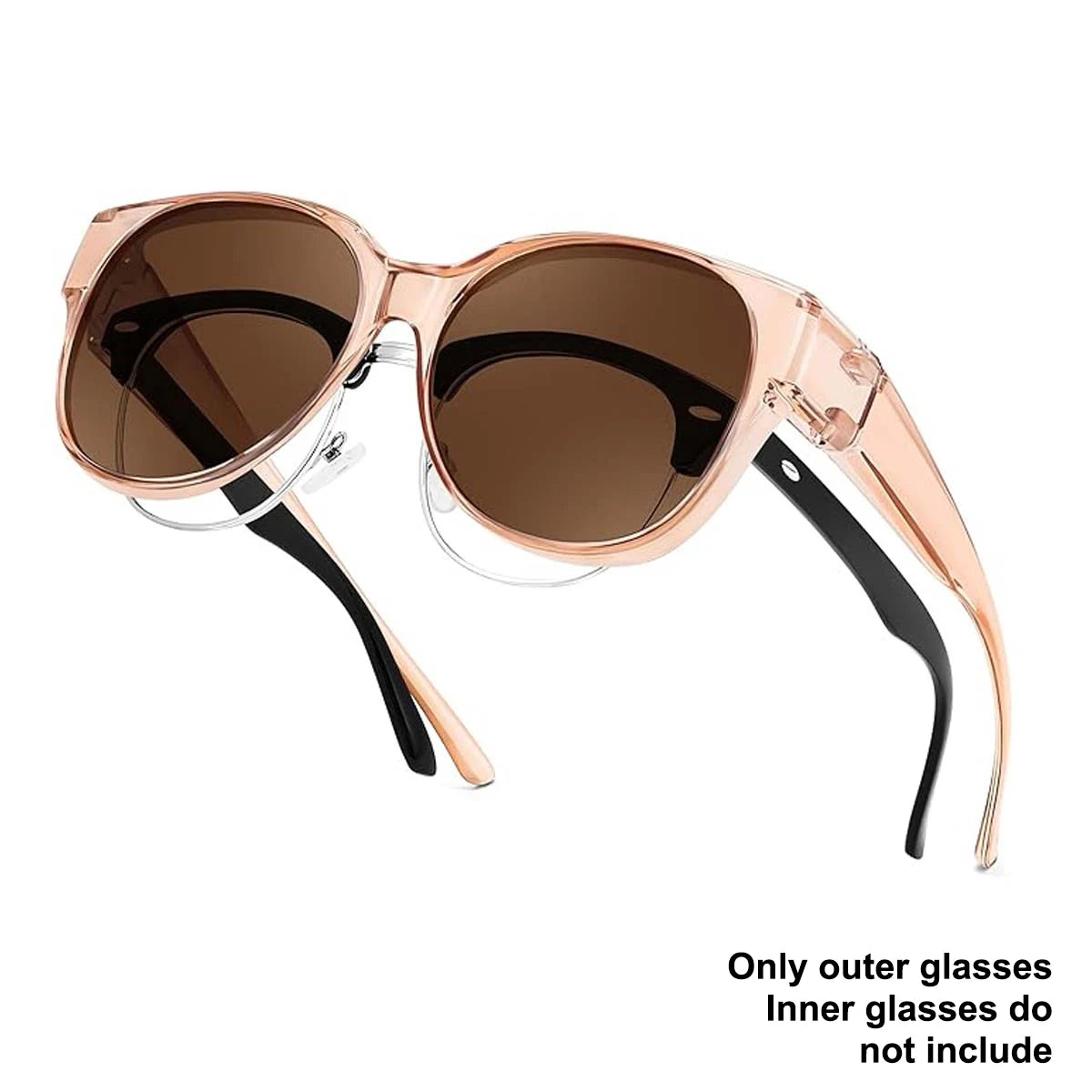 1/2/3PC Sunglasses Fit Over Glasses Polarized for Men Women, Wrap-Around Glasses UV400 Protection for Driving and Outdoor T01