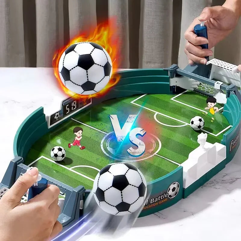 Gioco di calcio balilla, gioco di calcio per due persone Gioco da tavolo Gioco di puzzle interattivo genitore-figlio Calcio balilla Giocattolo da calcio da tavolo