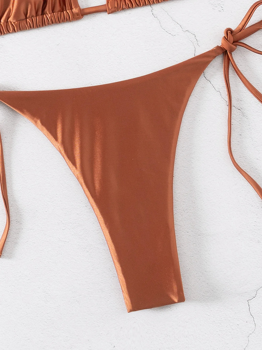 Nuovo Set Bikini Triangolo 2026 - Costume da Bagno Push-Up con Stampa Floreale e Slip Brasiliano