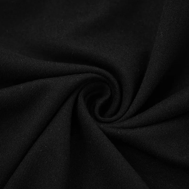 Mini Abito Estivo Sexy Nero Y2K da Donna, Senza Schienale, Attillato, Senza Maniche, per Feste, Club, Spiaggia, Vacanze, Regalo