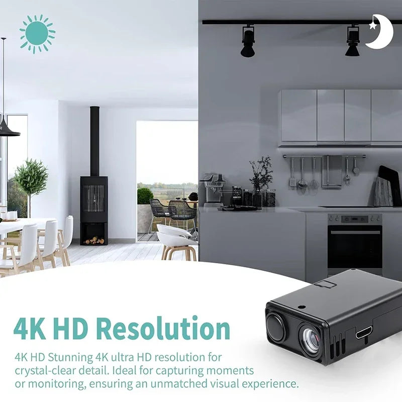 4K Security Camera WiFi Wireless Monitor Remote Motion Detecting Camcorders Security Protection Indoor Surveillance 2026 NEW