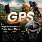 Nuovo Smartwatch Militare T-RX4 Ultra 2026 con GPS Integrato a Doppia Banda, Bussola, Altimetro, Impermeabilità 10ATM e Chiamate Bluetooth per Uomo