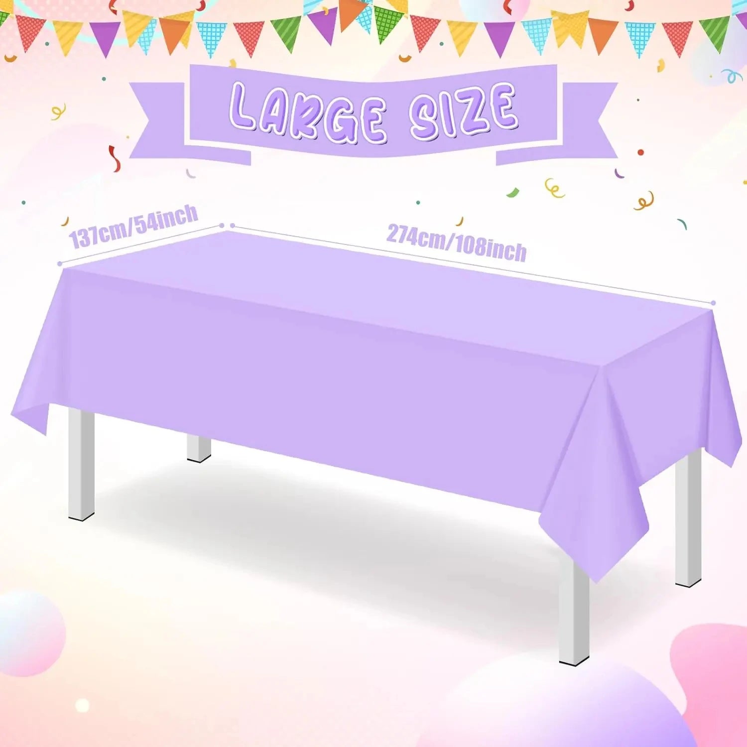 Piatti per feste usa e getta a forma di petalo viola chiaro blu da 7/9 pollici Ragazze Rosa Decorazione di compleanno per matrimoni Forniture per feste per baby shower
