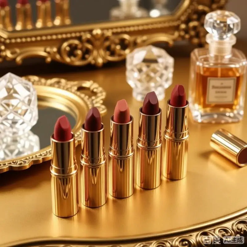 CT Fondotinta Liquido Portatile Controllo Olio Effetto Luminoso, Cipria Compatta Micro-Light, Rossetto Air Cushion, Set Trucco
