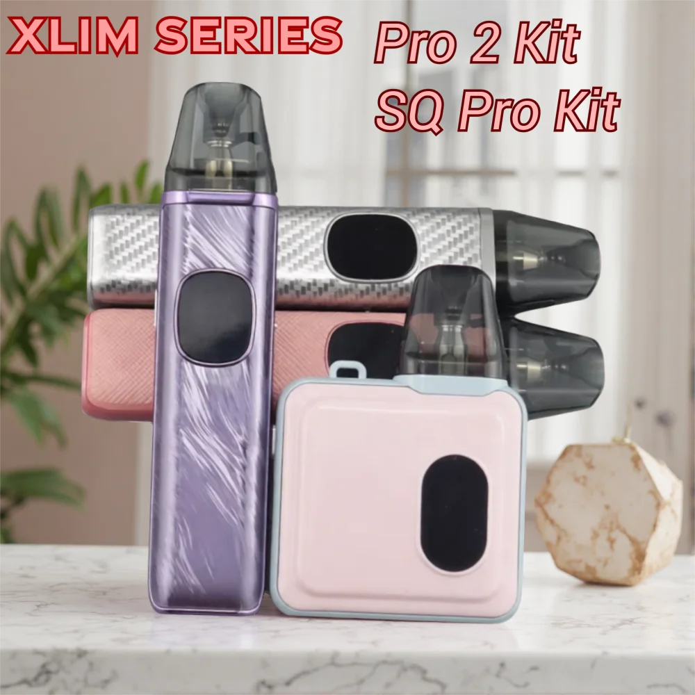 Xlim Pro2/SQ/NexLim Kit 1 dispositivo a batteria 1200/1300/1500mA con 1 cartuccia da 2/3/4ml per sigaretta elettronica OXVA Vape