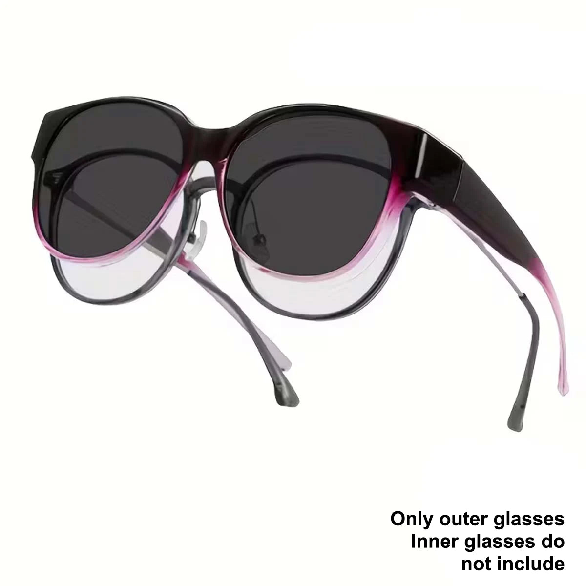1/2/3PC Sunglasses Fit Over Glasses Polarized for Men Women, Wrap-Around Glasses UV400 Protection for Driving and Outdoor T01