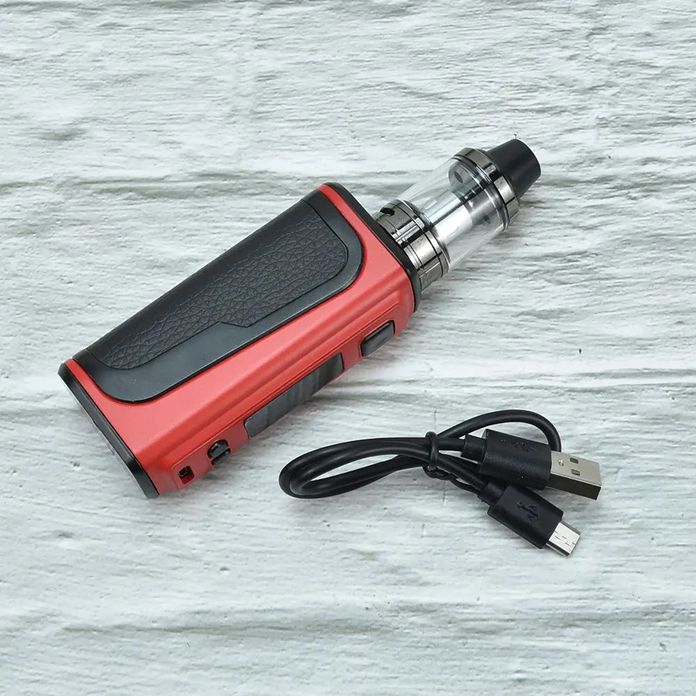 WOLFCOOLVAPE Sigaretta Elettronica 120W Box Mod Vaporizzatore Kit Box Mod con Schermo OLED Vaporizzatore 18000mAh Serbatoio Vape da 2.0ml