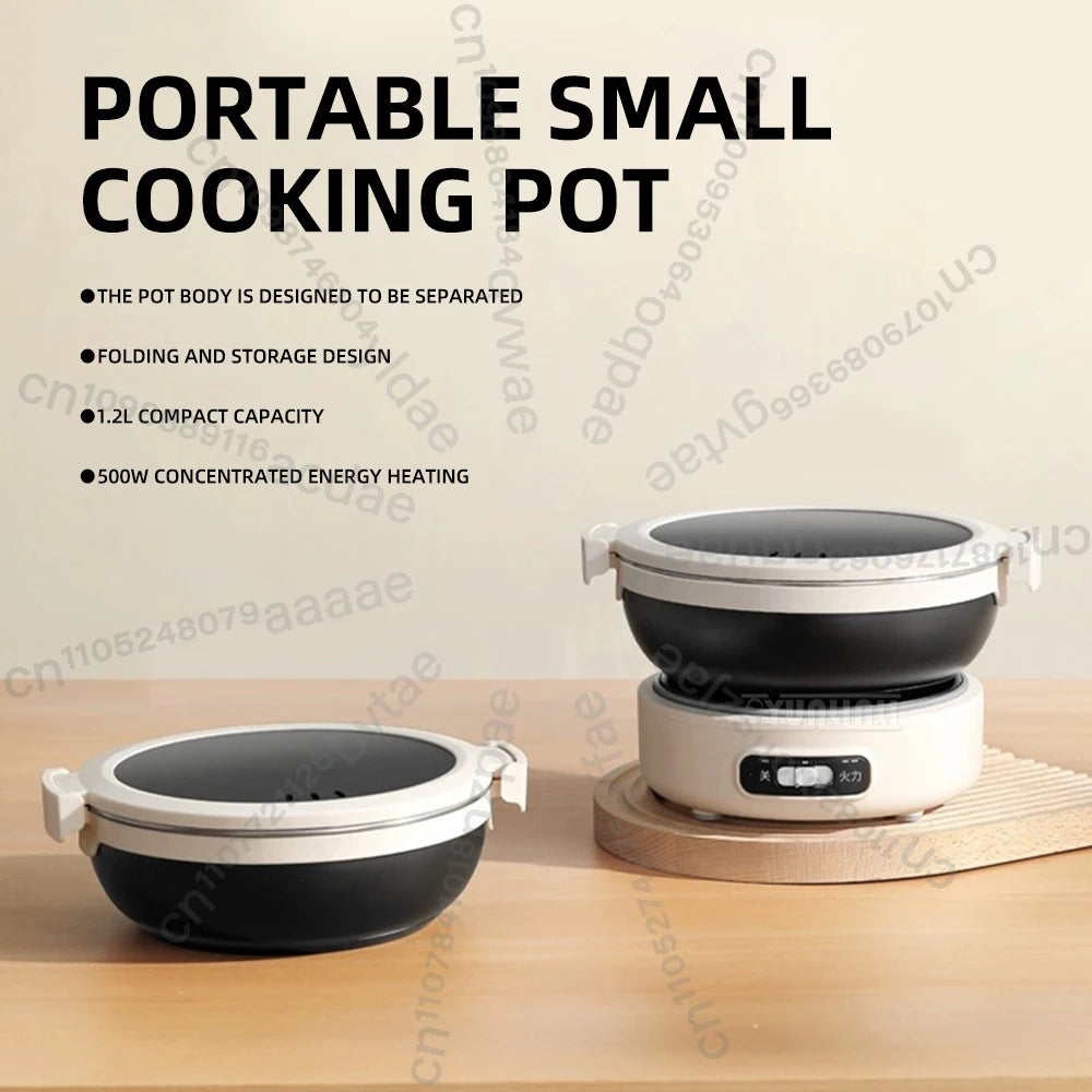 Kitchen Split Electric Pot Durable Stainless Steel Food Grade Material Fast Heating Cooker Casa E Cozinha