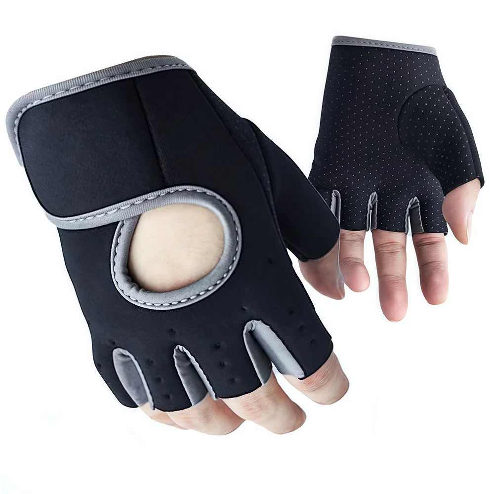 Guanti da palestra Guanti per sollevamento pesi fitness Body Building Training Sport Esercizio Ciclismo Sport Guanto da allenamento per uomo Donna