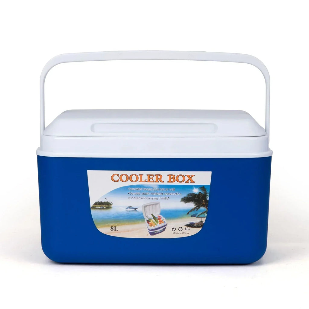Box Frigo Esterno Isolato 8L Portatile Per Campeggio Picnic All Aperto