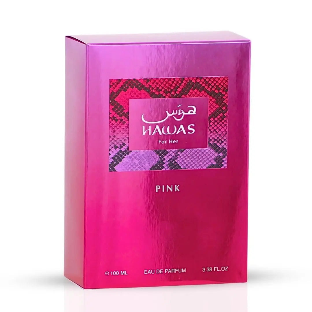 Hawas Pink For Her Eau de Parfum Spray 100ml (3.4 oz)