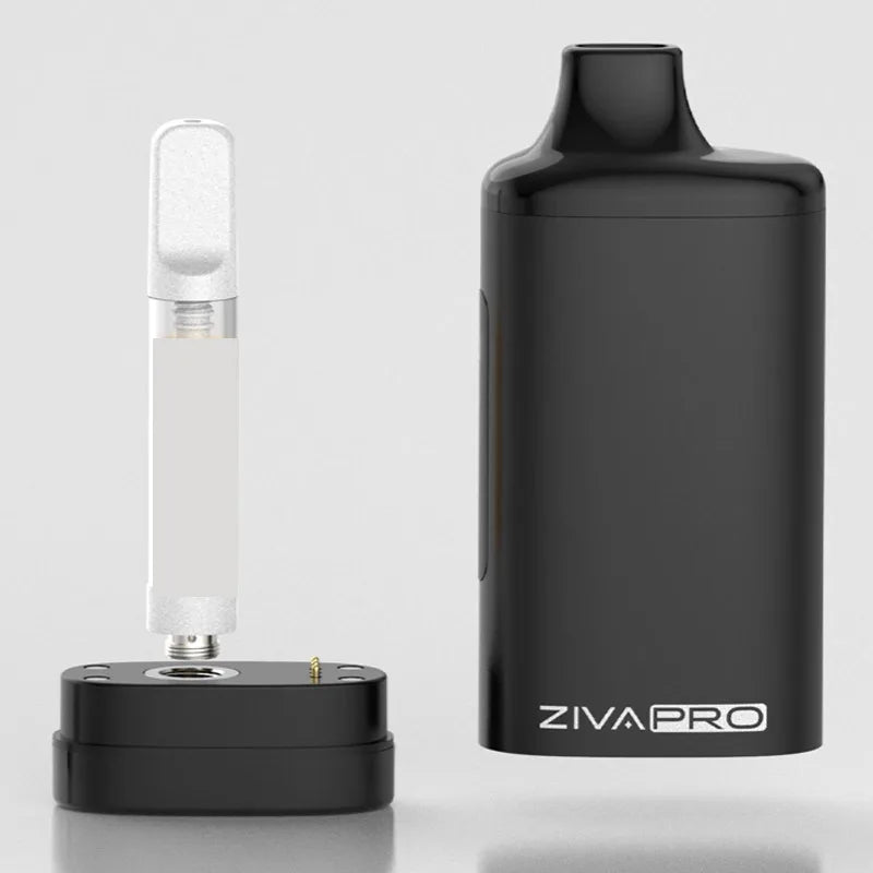 1-5pcs Yocan Ziva Pro Vape Mod 510 Batteria Per 510 Vape Cartuccia 650mAh Schermo OLED 1.8V-4.2V Vape Pen Sigaretta Elettronica