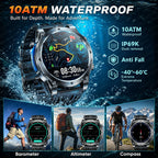 Nuovo Smartwatch GPS T-RX4 Ultra 2026 per Uomo, Posizionamento GPS a 6 Stelle, Impermeabile 10ATM, Batteria 850mAh, Bussola, 170+ Modalità Sportive