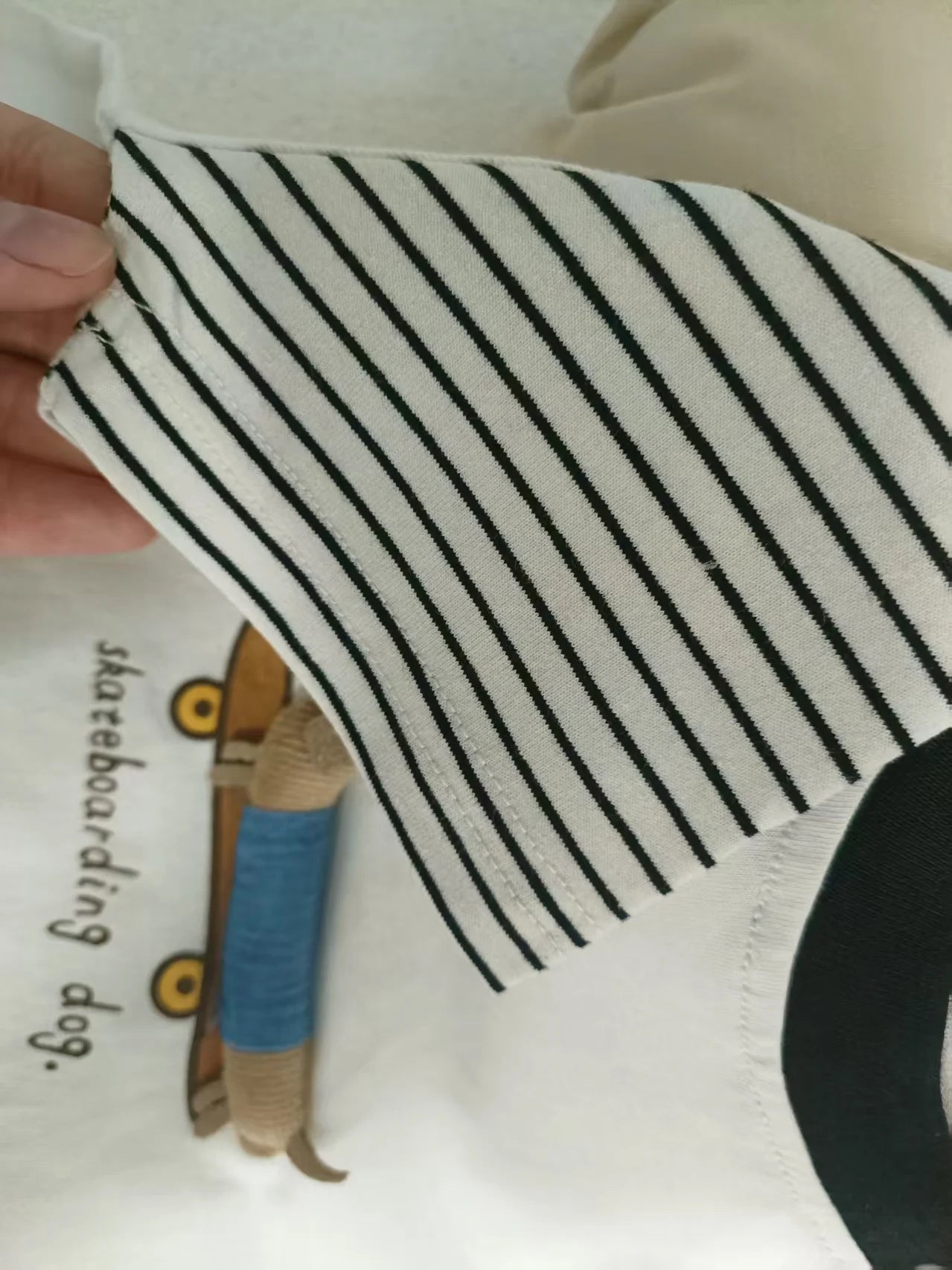 Nuovo Body Estivo in Cotone per Neonati, Tutina a Righe con Maniche Corte 0-2 Anni, Pagliaccetto con Cartoni Animati per Bambini e Bambine