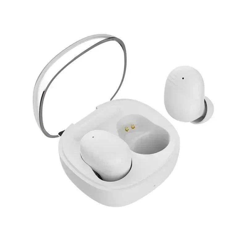 Auricolari Bluetooth TWS, cuffie wireless con cancellazione del rumore e microfono, compatibili con smartphone.