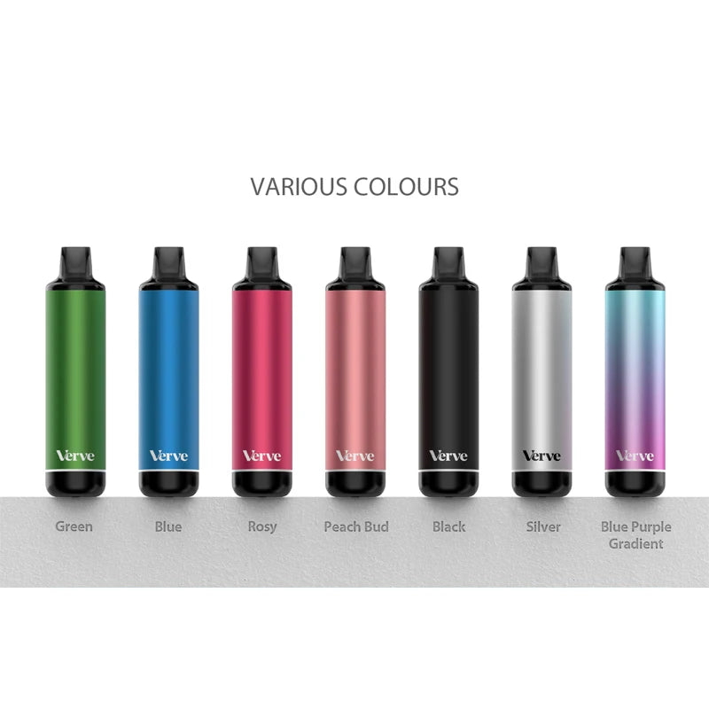 Originale Yocan Verve 510 Thread Vape Mod 450mAh batteria di tipo C ricarica 10S batteria di riscaldamento Pre-calore Vape Pen E sigarette