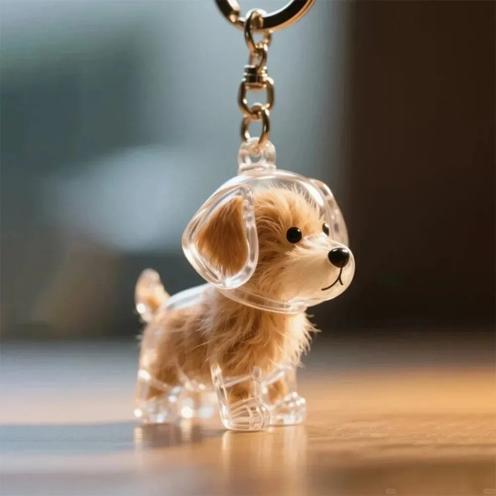 Ciondolo portaoggetti per capelli per cani Portachiavi carino Ciondolo per borsa Coppia Portachiavi per auto Collezione di souvenir di gioielli Decorazioni regalo Accessori per cani
