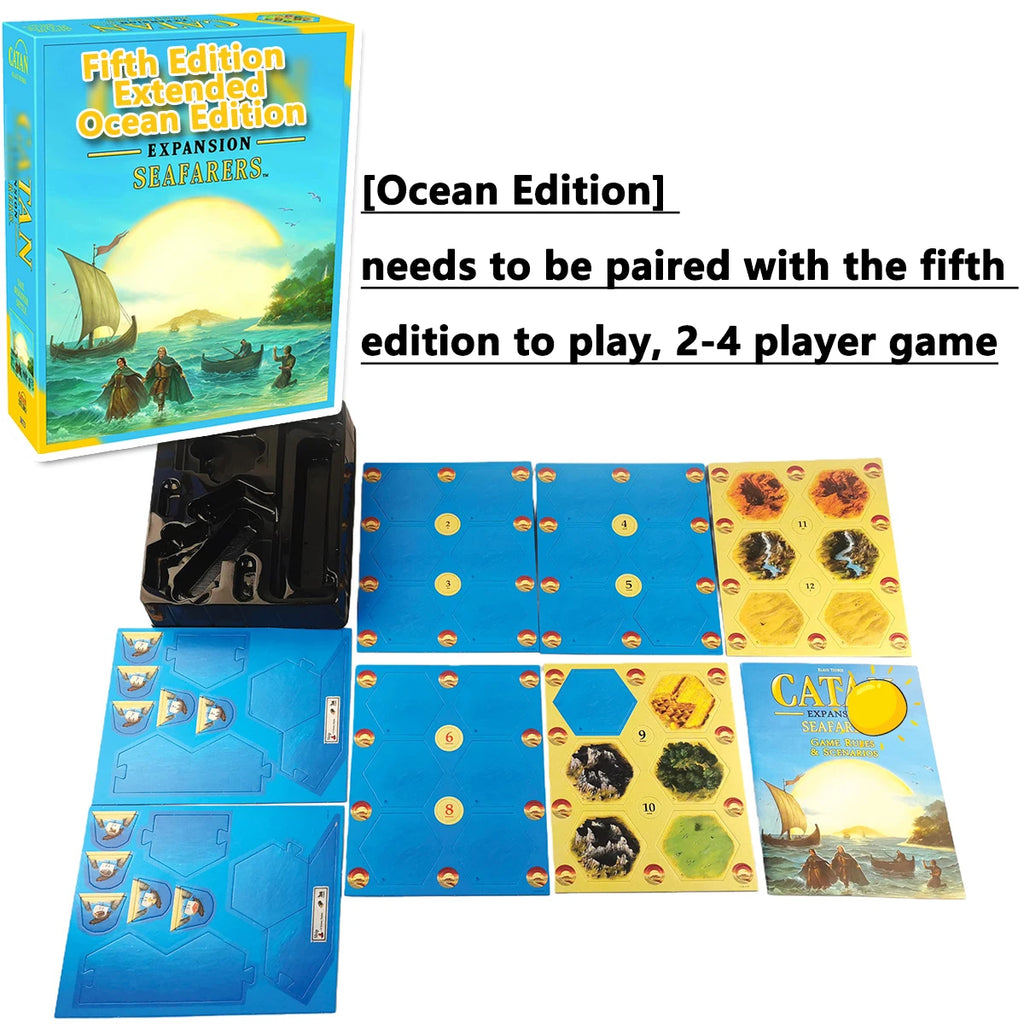 Gioco da tavolo (5a edizione) Commercia, costruisci e colonizza nel classico gioco di strategia per famiglie, bambini e adulti, dai 10 anni in su, 3-4 giocatori