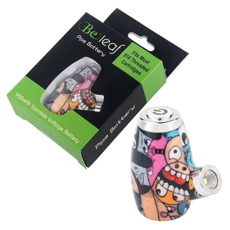 E Pipe Vape KY32 Batteria per sigaretta elettronica 900mAh 510 Filettatura Preriscaldamento Tensione variabile Fumo Mod per cartucce d'olio spesse