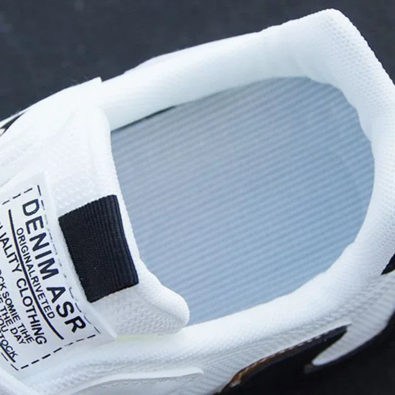 Scarpe da ginnastica da uomo alla moda Scarpe sportive casual in pelle da uomo Scarpe da tennis leggere antiscivolo Scarpe da corsa da uomo traspiranti per esterni