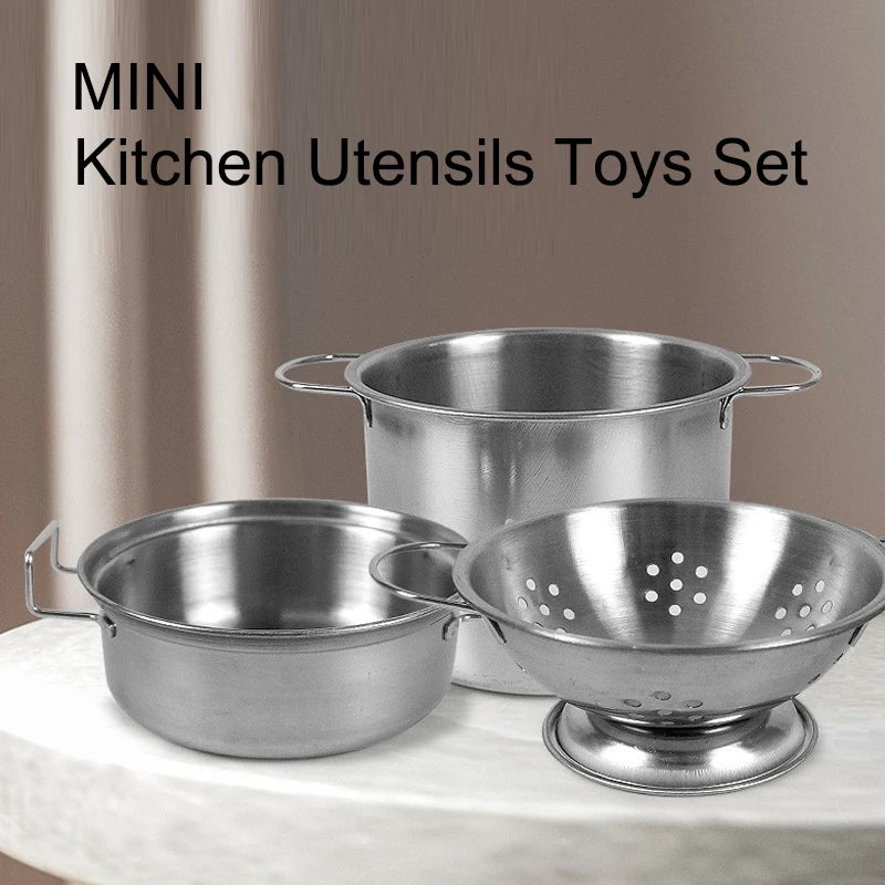 Set da cucina Fai finta di giocare Giocattolo da cucina simulato Set da gioco di ruolo per bambini Set da cucina Regalo educativo per bambini Ragazze Ragazzo
