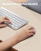 Tappetino Per Mouse Grande In Pelle PU Antiscivolo Per Scrivania E Laptop