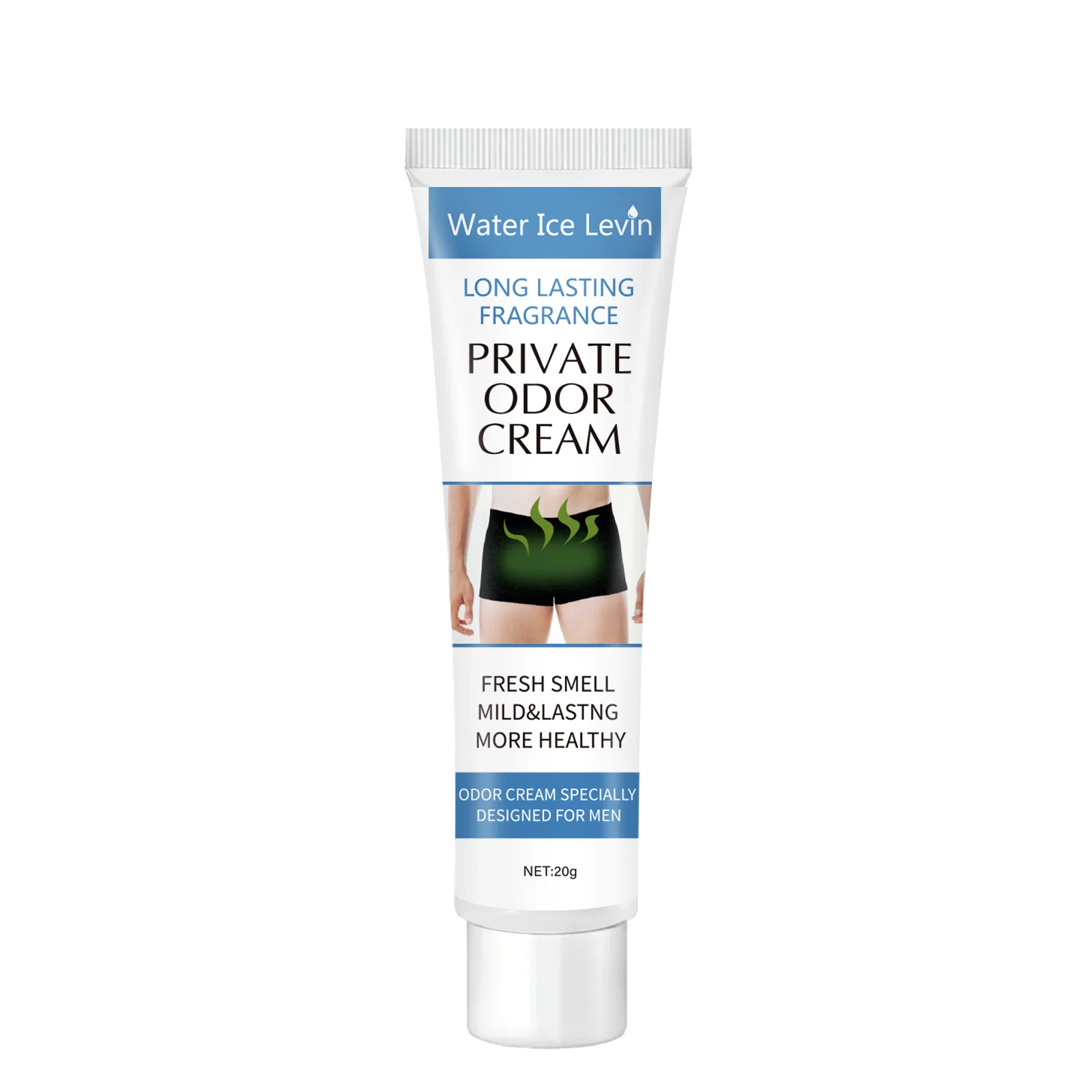 Men's Personal Deodorant Cream - Long-Lasting Freshness and Odor Control, Gentle and Moisturizing, Designed for Men with Unique Odors - Keeps Your Body Fresh and Confident All Day Long