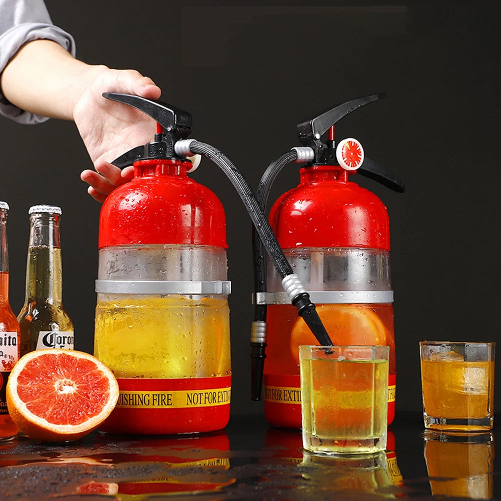 1.5L Distributore di bevande per vino Estintore Versatore Distributore di birra per feste Bevande Vino Spiriti Birra per accessorio bar per feste