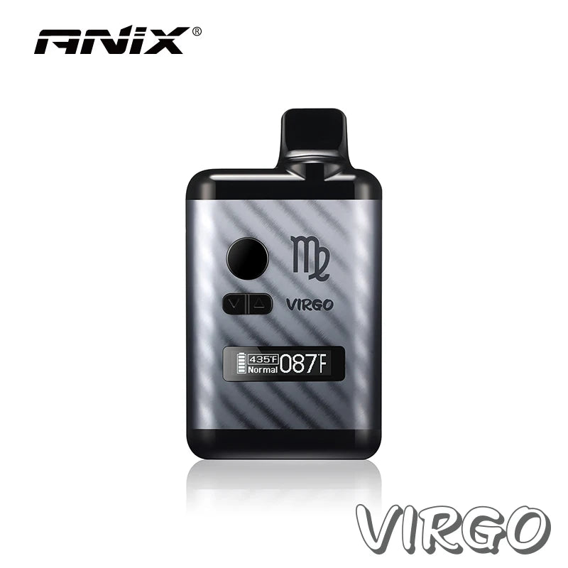 Anix Virgo vaporizzatore per erbe secche 1300mAh controllo della temperatura camera di riscaldamento in ceramica schermo OLED Yocan Hit Vane Xmax Herbal Vape Pen Kit