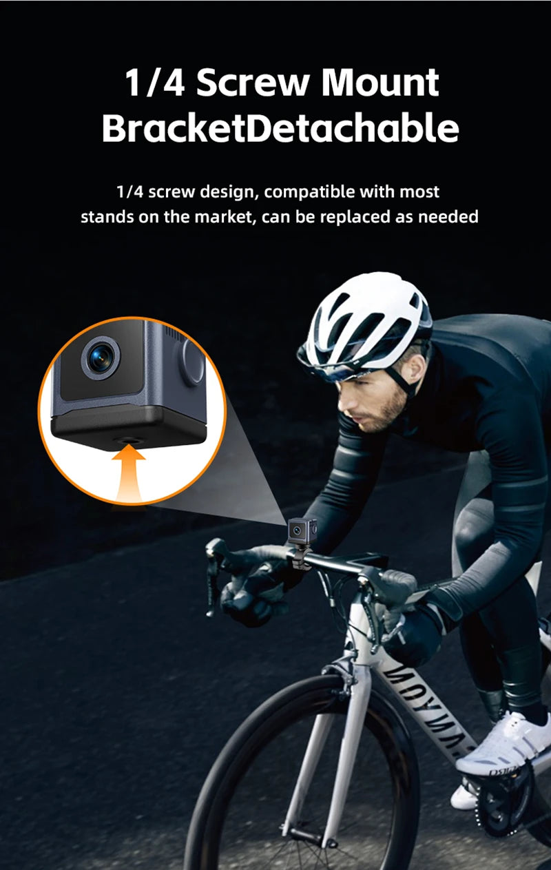 Wireless Mini WiFi Security Camera Smart Home IP Remote View Small Camcorder Built-in Battery Night Vision Invisible Cam