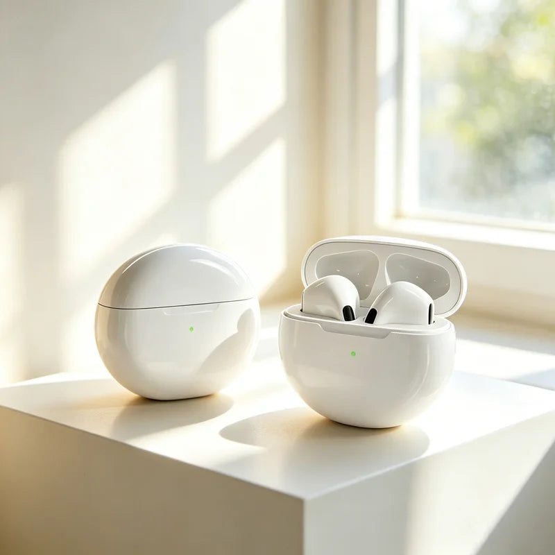 Le cuffie Bluetooth wireless TWS vanno a riscaldare l'anima con la qualità audio di livello professionale e il massimo comfort per l'uso in ogni condizione atmosferica.