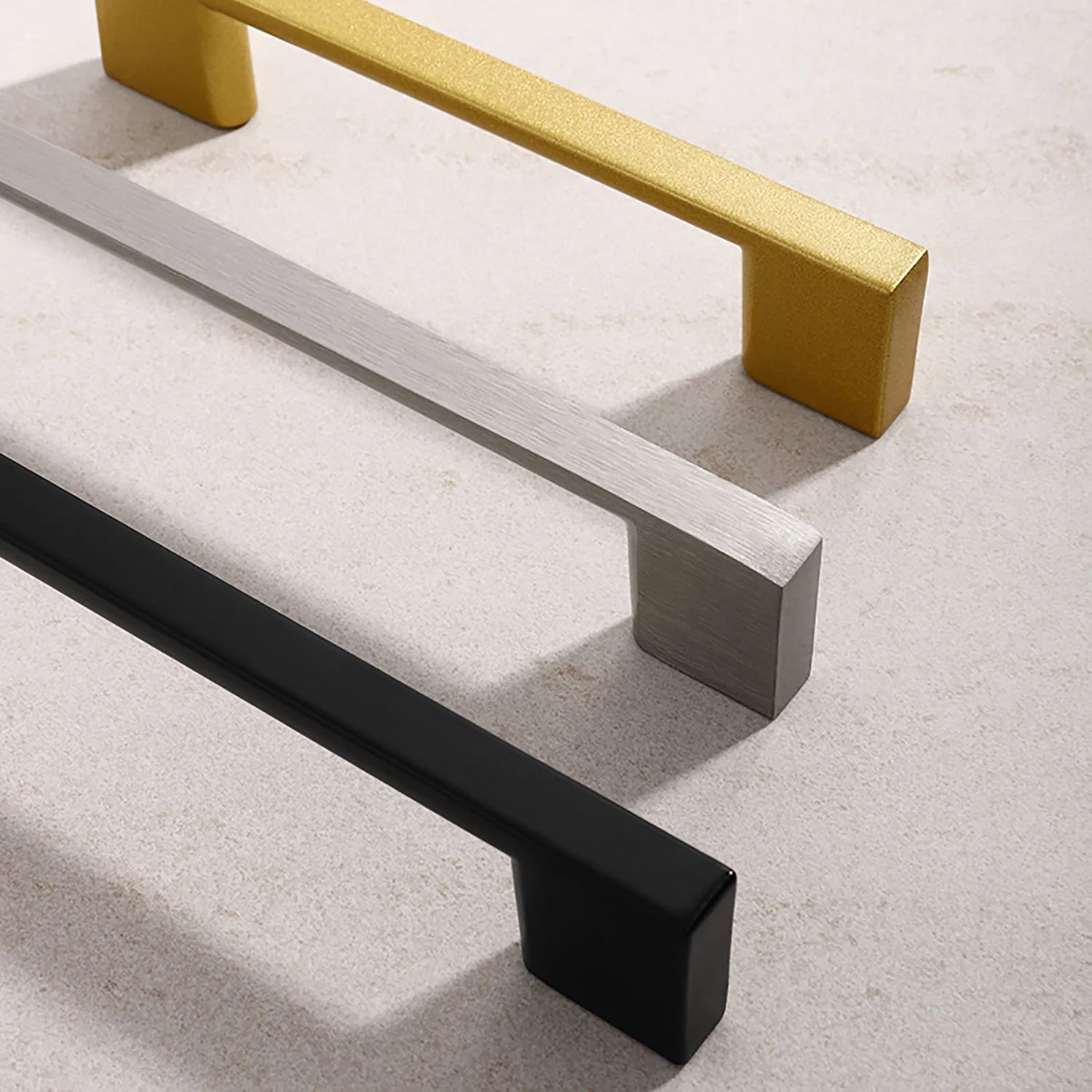 Armadi moderni americani in stile minimalista, cassetti, armadi, mobili, maniglie hardware, maniglie per porte in lega di alluminio