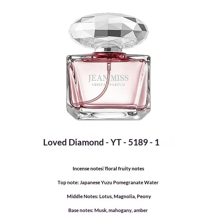 50ML Brand Perfume Sandalwood Women Perfume Spray Long Lasting Fruity Citrus Floral Light Fragrance Women Gentle Romance Gift