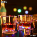 Nuova tazza lampeggiante vino birra Whisky tazza acqua bevanda bicchiere LED automatico incandescente tazza partito forniture Decorative