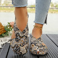 2025 nuove donne sandali moda stampe etniche sandali piatti romani estate stile bohemien scarpe taglie forti donna Zapatos De Mujer