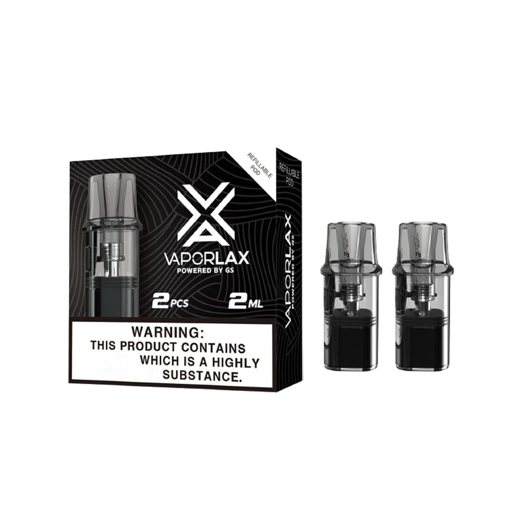 VaporLax Nano Kit sistema pod ricaricabile Sigaretta elettronica Batteria da 500 mAh 2.0 ml 0,8ohm Cartuccia a spirale a rete Atomizzatore Penna Vape
