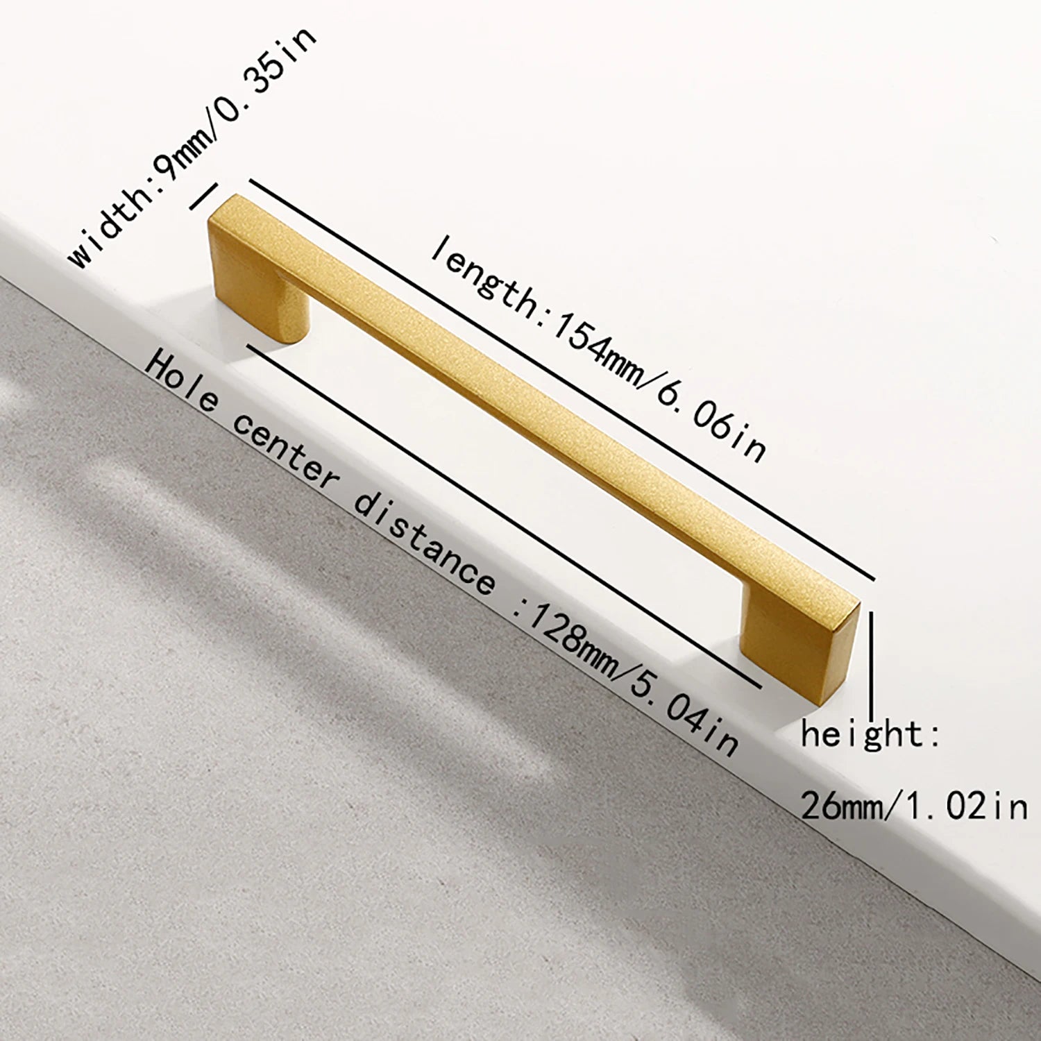 American modern minimalist style cabinets, drawers, wardrobes, furniture, hardware handles, aluminum alloy door handles
