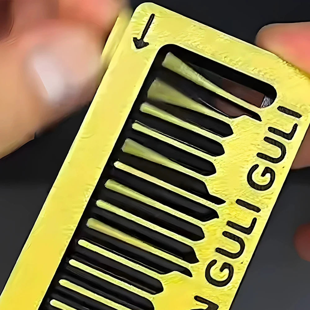Generatore di Musica Antistress: Strumento a Corda Stampato in 3D e Giocattolo Sonoro — Un Gadget Musicale Creativo a Forma di Pettine