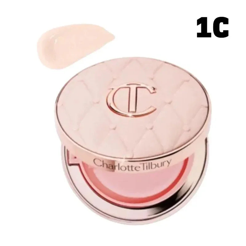 Fondotinta Liquido CT Texture Leggera e Acquosa, Correttore a Lunga Durata, Cuscinetto d'Aria in Polvere con Piccola Piastra Dorata, Spray Fissante per Trucco Quotidiano