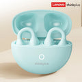 Nuove cuffie Bluetooth wireless Lenovo LP25 OWS con clip per l'orecchio, cuffie da gioco a lunga durata della batteria, auricolari con audio surround HIFI e microfono