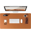 Tappetino Per Mouse Grande In Pelle PU Antiscivolo Per Scrivania E Laptop