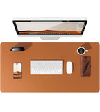Tappetino Per Mouse Grande In Pelle PU Antiscivolo Per Scrivania E Laptop
